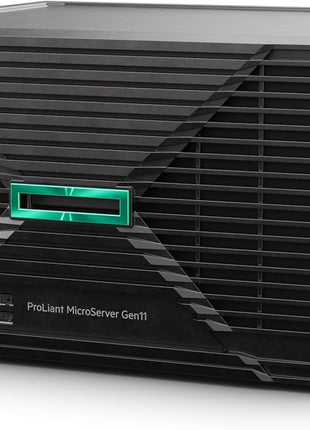 Hewlett Packard Enterprise ProLiant MicroServer Gen11 Tower Server, Intel Pentium Gold G7400 Processor, 16GB Memory, 1TB HDD Storage, External 180W US Power Supply (HPE Smart Choice P74439-005)