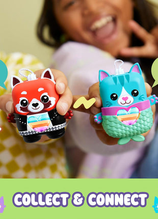 Nano-MALS Pawtricia The Blue Kitty, Electronic Pet Cat, 70+ Responses, Easter Basket Stuffers, Interactive Fidget Toys for Girls & Boys Ages 5+