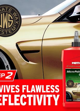 Mothers California Gold Micro-Polishing Glaze, 16 oz. (08100)