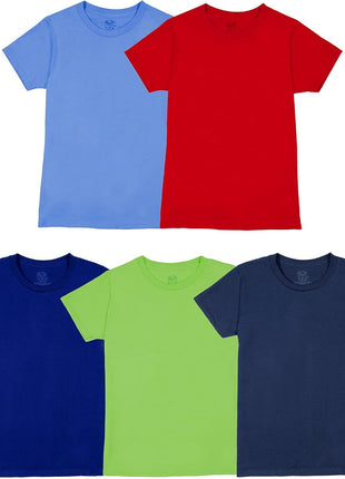 Fruit Of The Loom Boys Eversoft Cotton Undershirts, T Shirts & Tank Tops Underwear, Tank - Toddler - 10 Pack - White, 4-5T US