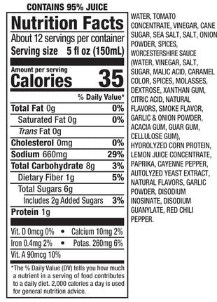 Mr & Mrs T Original Bloody Mary Mix, 1.75 L bottle (Pack of 6), Tomato Juice Blend Cocktail Mixer, Premium Ingredients, Perfect for Bloody Mary and Mocktail Drinks