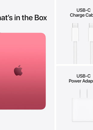 Apple iPad 11-inch: A16 chip, 11-inch Model, Liquid Retina Display, 128GB, Wi-Fi 6, 12MP Front/12MP Back Camera, Touch ID, All-Day Battery Life — Pink