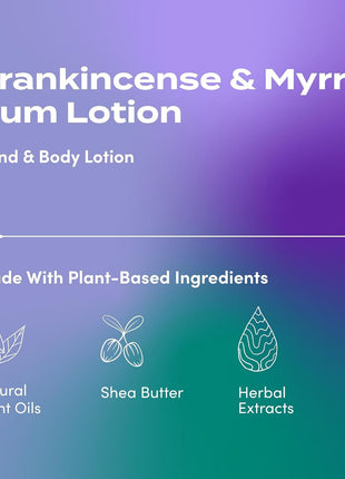 Zum Hand & Body Lotion - Frankincense & Myrrh, 6 fl oz