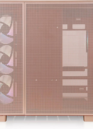 Thermaltake View 380 XL TG ARGB; 4x120mm ARGB Lite Fans Included; 360mm Radiator Support; 420mm GPU Clearance; Hidden Connector Support; Dual Chamber; Gravel Sand; CA-11E-00MGWN-00