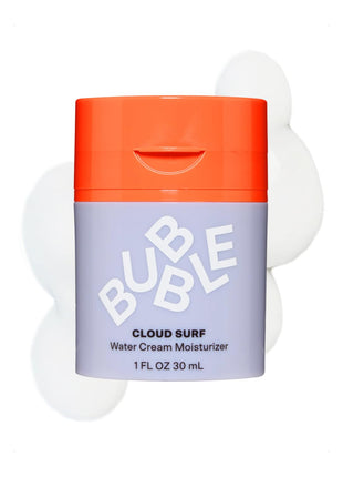 Bubble Skincare Cloud Surf Water Cream, Travel Oily Skin Moisturizer, 30 ml