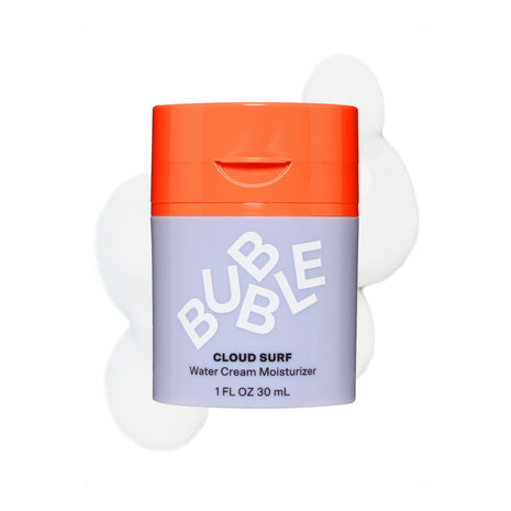 Bubble Skincare Cloud Surf Water Cream, Travel Oily Skin Moisturizer, 30 ml