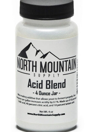 North Mountain Supply - AB-4oz Food Grade Acid Blend - 4 Ounce Jar