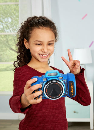 VTech KidiZoom Duo Camera FX Kids Digital Dual Cameras, Blue