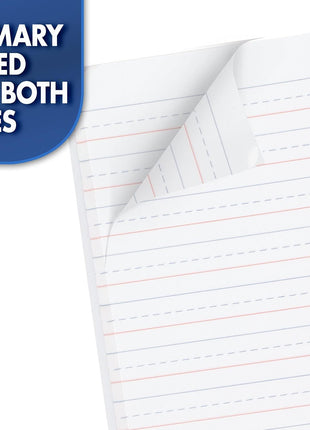 Mead Primary Composition Book, Primary Ruled Journal, Grades K-2, 7-1/2 inch x 9-3/4 inch, 100 Sheets, Blue Marble (09902)