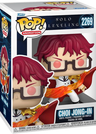 Funko POP! Animation: Solo Leveling - Choi Jong-in | Official Merch - Collectable Vinyl Figurine for Shelf Display - Birthday Gift Idea for Fans and Collectors