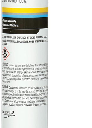 3M Auto Glass Urethane Windshield Adhesive, 08693, Medium Viscosity, High-Strength, Fast-Curing, 310 mL/10.5 fl oz Cartridge , Black