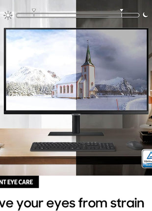 Samsung 27" S80UA 4K UHD IPS HDR10 High Resolution Monitor, USB-C, Eye Saver Mode, Eco Saving Plus, LS27A804UJNXGO, 2025, 3 Year Warranty | USB-C Pd 90W, 60hz, Eye Saver and Eco Saving Plus, 3-Year Warranty