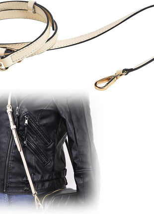 LIVE UP Full Grain Purse Strap Genuine Leather Replacement for Cross Body Bag Handbags