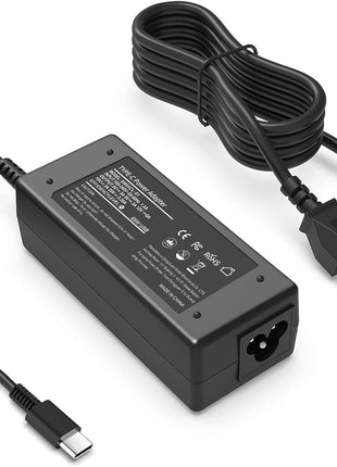 VJYUIJAY Universal 65W 45W Chromebook Charger USB C Laptop Charger Compatible with HP Lenovo Dell Acer Asus Samsung Google Computer Type C Fast Power Adapter School