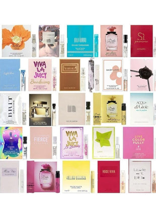 JRoBeauty Perfume High End Designer Fragrance Sampler Set for Women - (Pack of 12 Sample Vials)