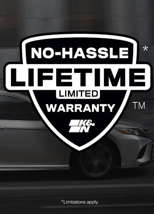 K&N Engine Air Filter: Reusable, Washable, Replacement Car Air Filter
