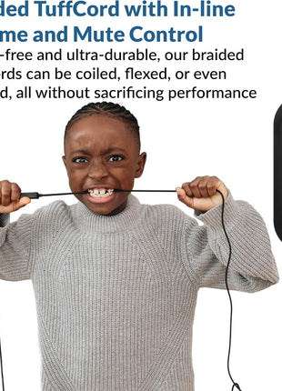 Cyber Acoustics USB-C Stereo Headset (AC-6014), in-Line Volume and Mute Controls for PCs, Chromebooks, and USB-C Devices, Ideal for K-12 Classrooms or Home, Made with 60 Percent Recycled Plastic