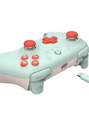 8BitDo Ultimate 2C Wired Controller for Windows PC and Android, with 1000Hz Polling Rate, Hall Effect Joysticks and Hall Triggers, and Remappable L4/R4 Bumpers (Mint)
