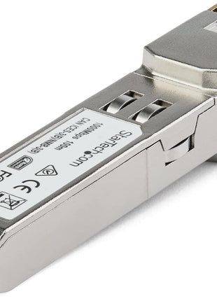 StarTech.com Cisco GLC-TE Compatible Module - 1000BASE-T Copper Industrial Gigabit Ethernet Transceiver - SFP to RJ45 Cat6/Cat5e 100m Extended Temp - Cisco Firepower, IE 2000, C9500, C2960 (GLCTEST)