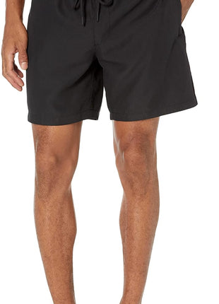 Amazon Essentials Men's Swim Trunks with Mesh Lining, Pockets, Drawstring Closure