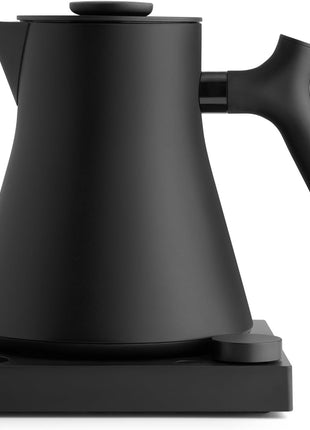 Fellow Corvo EKG Pro Gooseneck Electric Kettle for Pour Over Coffee & Tea | Precise Temp Control, Quick Heating, Stainless Steel, Brew Timer, Scheduling, LCD Display, Hold Mode, 0.9 Liter, Matte Black