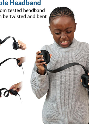 Cyber Acoustics USB-C Stereo Headset (AC-6014), in-Line Volume and Mute Controls for PCs, Chromebooks, and USB-C Devices, Ideal for K-12 Classrooms or Home, Made with 60 Percent Recycled Plastic