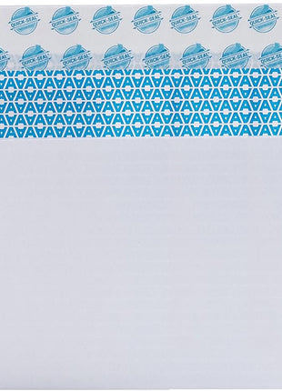 Aimoh #10 Security Self Seal Envelopes – 100 Qty |No Window, EnveGuard, 4? x 9½ inch, White, 24 LB, 100 Count (34100)