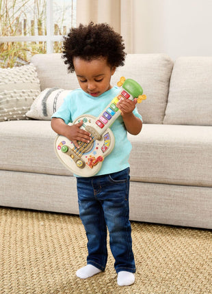 LeapFrog Strum and Count Wooden Guitar, Musical Toddler Toy