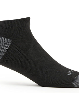 Fruit of the Loom Men's Dual Defense Low Cut Socks (12 Pack), Black, Medium (6 - 12)