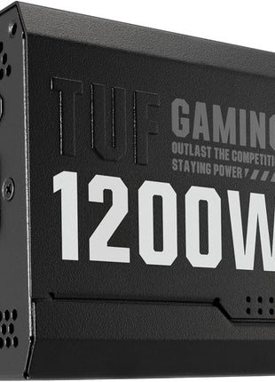 ASUS TUF Gaming 1200W Gold (1200 Watt, ATX 3.1 Compatible Fully Modular Power Supply, 80+ Gold Certified, Military-Grade Components, Dual Ball Bearing, Axial-tech Fan, PCB Coating, 10 Year Warranty)