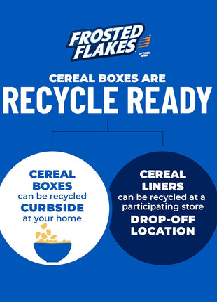 Kellogg's Frosted Flakes Breakfast Cereal, Fat Free, Giant Size, 28.5 oz