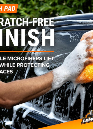 Armor All Premier Car Care Kit, Includes Car Wax & Wash Kit, Glass Cleaner, Car Air Freshener, Tire & Wheel Cleaner (8 Piece Kit)