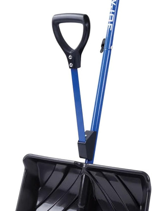Snow Joe Snow Shovel with 18-Inch Blade and Assist Handle, 3.5 Lbs - Heavy-Duty Lightweight Shoveling Tool for Ice Removal, Shovelution SJ-SHLV01