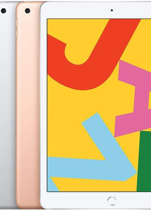 Apple 2019 iPad 7th Gen (10.2-inch, Wi-Fi, 32GB) Silver (Renewed)