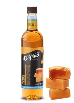 DaVinci Gourmet Sugar-Free Caramel Syrup, 25.4 Fluid Ounces (Pack of 1)