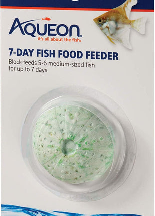 Aqueon 7 Day Vacation Feeder Slow- Release Fish Food for Tropical Fish - 1 Pack