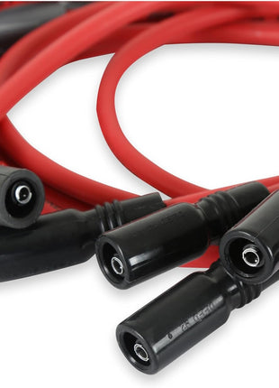 MSD 32169 Super Conductor Spark Plug Wire Set, Red