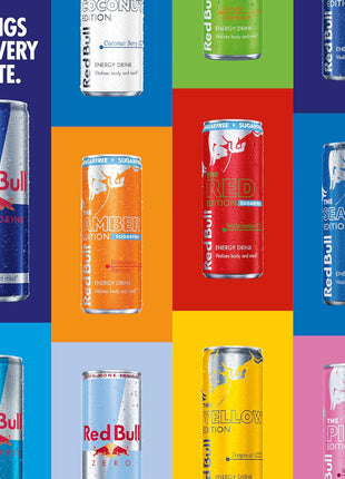 Red Bull Energy Drink, Coconut Berry, 8.4 Fl Oz, Pack of 24 | contains caffeine, taurine, B-vitamins, sugar, and water, 8.4 fl oz, pack of 24 cans