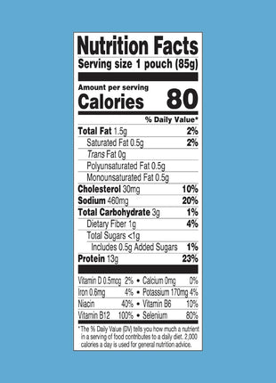 StarKist Tuna Creations Deli Style Tuna Salad, 3 oz Pouch (1 Pack) Ready to Eat Wild Caught Tuna, 13g Protein, 80 Calories Per Serving, Gluten Free, Soy Free, Kosher, Perfect for Meals and Snacks