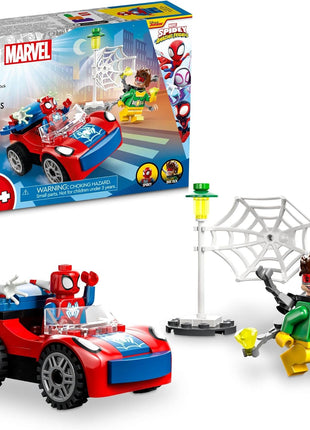 LEGO Marvel Spider-Man's Car and Doc Ock - Kids Pretend Play Set with Glow in The Dark Pieces for Boys & Girls, Ages 4+ - Gifts for Birthdays - 10789 | Lego Marvel Lego 48 Pieces - Spider-Man's Car and Doc Ock #10789