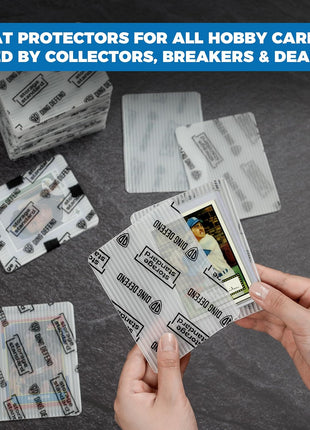 Trading Card Shipping Protectors - Premium Ultra Strong Plastic Inserts - 110 Pack - 3.5'' x 4.5''