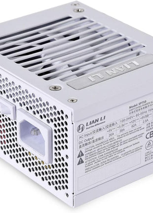 Lian-Li SP750 750W 80+ Gold Certified Fully Modular SFX Power Supply Unit, White