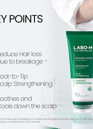 Scalp Strengthening Roll On Serum with Shampoo & Conditioner Set - Korean Hair Anchoring Serum for Daily Massage and Hair Growth | Vegan | Anti-Loss Treatment | Cooling & Soothing Relief with