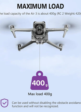 Tomat Air 3S Airdrop System Transport Delivery Release, Drop Device Drone Thrower Airdrop Dropping System for DJI Air 3S/ Air 3Accessories
