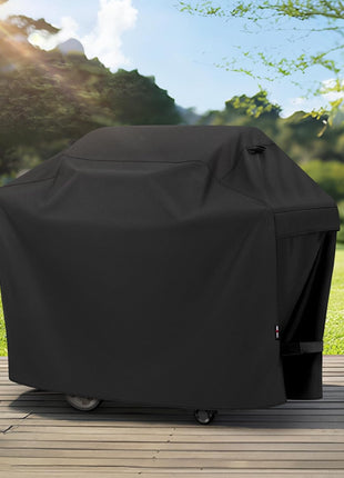 Unicook Heavy Duty Waterproof Barbecue Gas Grill Cover, 65-inch BBQ Cover, Special Fade and UV Resistant Material, Durable and Convenient, Fits Grills of Weber Char-Broil Nexgrill Brinkmann and More