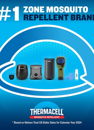 Thermacell Mosquito Repellent Refills; Provide 120 Hours of Protection; Contain 30 Repellent Mats, 10 Fuel Cartridges; Compatible with Any Fuel-Powered Mosquito Repeller Product