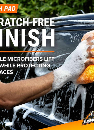Armor All Premier Car Care Kit, Includes Car Wax & Wash Kit, Glass Cleaner, Car Air Freshener, Tire & Wheel Cleaner (8 Piece Kit)