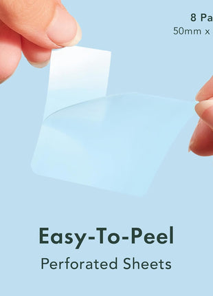 Rael Miracle XL Spot Control Cover Hydrocolloid Large Pimple Patches (8 Ct) | Large, Customizable Protective Patch for Face, Back, Chest, Body, Absorbs Fluid From Blemishes, Korean Skin Care, Pore Care