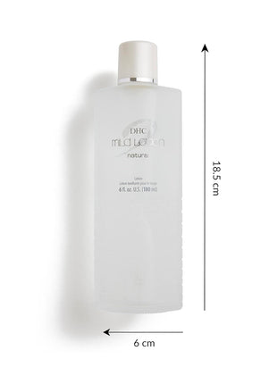 DHC Mild Lotion, Hydrating Face Toner, Barrier Care, Alcohol-Free, 6 oz | Reduces Dryness and Dehydration, Preps Skin to Absorb Skincare, Calms and Soothes Sensitive Skin, Fragrance and Colorant Free