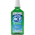 ACT Restoring Zero Alcohol Fluoride Mouthwash 33.8 fl. oz. Strengthens Tooth Enamel, Mint Burst